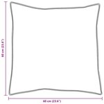 vidaXL Couette Autre 3 Pièces Blanc 240 x 200 cm Bas