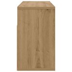 vidaXL Basboard avec tiroir Chêne artisanal 72 x 22 5 x 38 cm