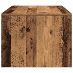 vidaXL Table basse Bois Ancien 102 x 55 x 43 5 cm Bois d'ingénierie
