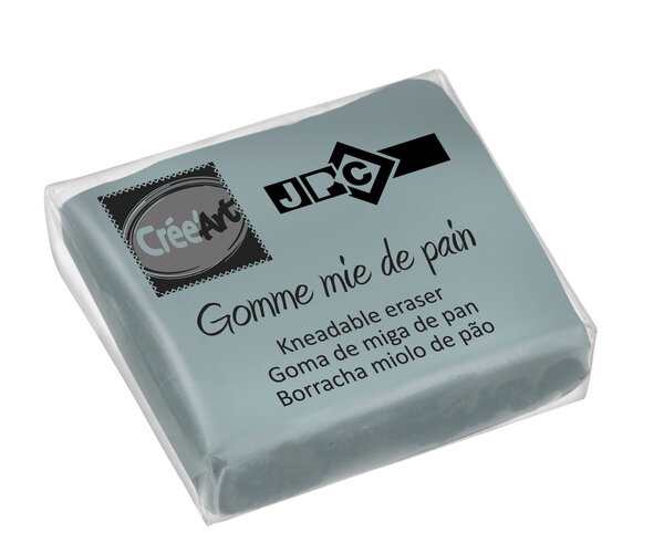 Gomme 'mie de pain' 38x34x10 mm modelable jpc