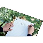 Sous mains Poster 400 x 530 mm Cheval devant la cloture LÄUFER