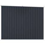 vidaXL Abri de jardin Anthracite 195x198x159 cm Acier galvanisé