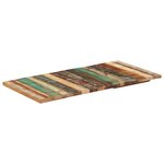 vidaXL Dessus de table rectangulaire 60x120 cm 25-27 mm Bois récupéré