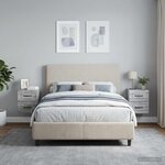 vidaXL Cabinet de chevet mural 2 pc Sonoma gris 34 5 x 33 x 40 cm