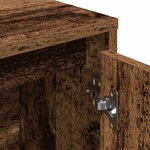 vidaXL Bibliothèque vieux bois 89x24x101 5 cm bois d'ingénierie