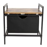 Bo-Camp Armoire de camping Cooper Noir