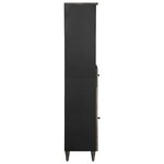 vidaXL Armoire de salle de bain 38x33x160 cm bois massif de manguier