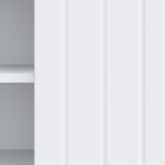 vidaXL Meuble TV Blanc 150 x 31 x 52 cm Bois d'ingénierie