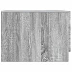 vidaXL Table basse Sonoma gris 49 x 50 x 37 cm Bois d'ingénierie