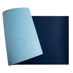 Sous Main Souple Pu Bicolore - 43x90cm - Marine/ciel - Exacompta