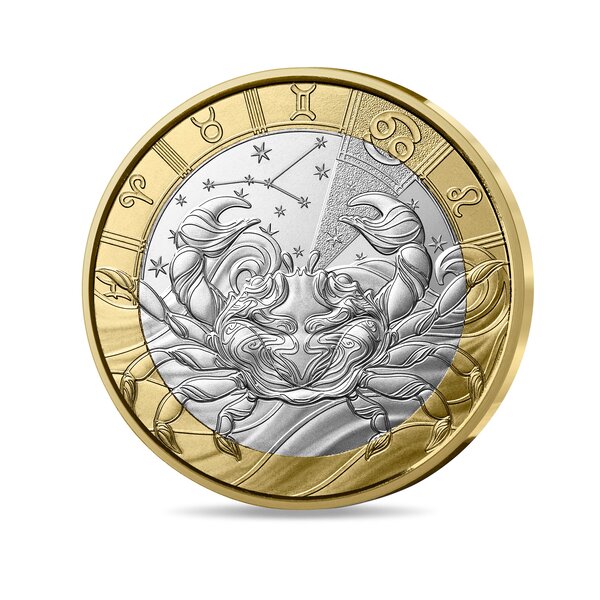 Signes astros - Cancer Monnaie de 5€ métal commun