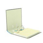 classeur rado papier marbré  largeur de dos: 80 mm bleu ELBA