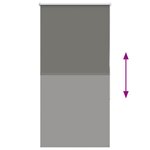vidaXL Store enrouleur occultant largeur du tissu 70 7 cm polyester