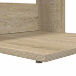vidaXL Table d'appoint Chêne Sonoma 40 x 38 x 62 5 cm