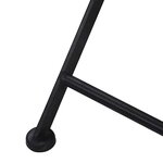 vidaXL Chaises de bistrot mosaïque 2 Pièces Orange et gris