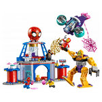 LEGO® 10794 - QG des Lanceurs de Toile de l'Équipe Spidey : Set de Construction Marvel pour Enfants