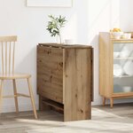 vidaXL Table à dîner 138 x 70 x 73 5 cm Bois d'ingénierie