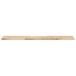 vidaXL Étagères flottantes 2 Pièces 120x30x2 cm acacia massif non traité