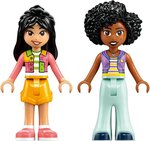 LEGO Friends - Stand de Barbes à Papa et Scooter - Set de Construction Amusant pour Enfants