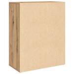 vidaXL Buffet chêne artisanal 60x30x75 cm bois d'ingénierie