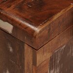 vidaXL Boîte de Rangement 70 x 35 x 40 cm bois de récupération massif