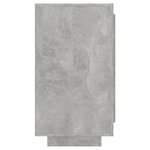vidaXL Buffet Gris béton 80x40x75 cm