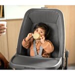 Kit repas pour transat Alba  chaise haute bébé avec tablette + housse de protection Beyond Graphite  de 6 mois à 3 ans