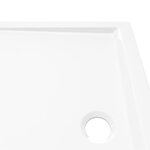 vidaXL Receveur de douche rectangulaire ABS 80x100 cm