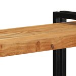 vidaXL Étagère murale 90x33x45 cm bois massif d'acacia