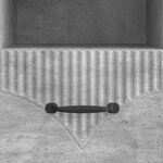 vidaXL Meuble TV Gris béton 102 x 34 5 x 47 cm Bois d'ingénierie