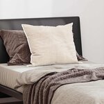 vidaXL Oreiller avec oreiller Blanc 50 x 75 cm Plume