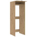 vidaXL Armoire pour machine à laver Chêne artisanal 67 5 x 68 x 200 cm