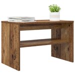 vidaXL Meuble TV Bois ancien 60 x 35 x 40 cm Bois d'ingénierie