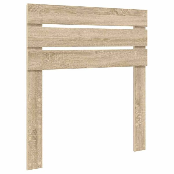 vidaXL Tête de lit Chêne Sonoma 100 cm Bois d'ingénierie
