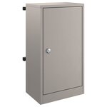 vidaXL boîte aux lettres Rouillé 30 x 20 x 55 cm Acier patiné