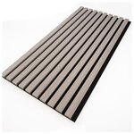 WallArt Panneaux muraux acoustiques Aku chêne gris 4 Pièces