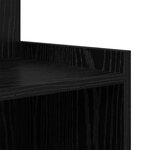 vidaXL Tables de chevet 2 Pièces Chêne noir 40x35x60 cm Bois d'ingénierie