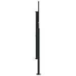 vidaXL Auvent latéral rétractable blanc 160x600 cm