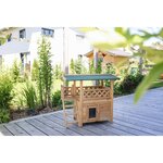 Kerbl Maison de chat Lodge 77x50x73 cm