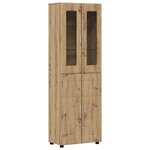 vidaXL Ensemble meuble TV FLORIN Chêne artisanal Bois d'ingénierie