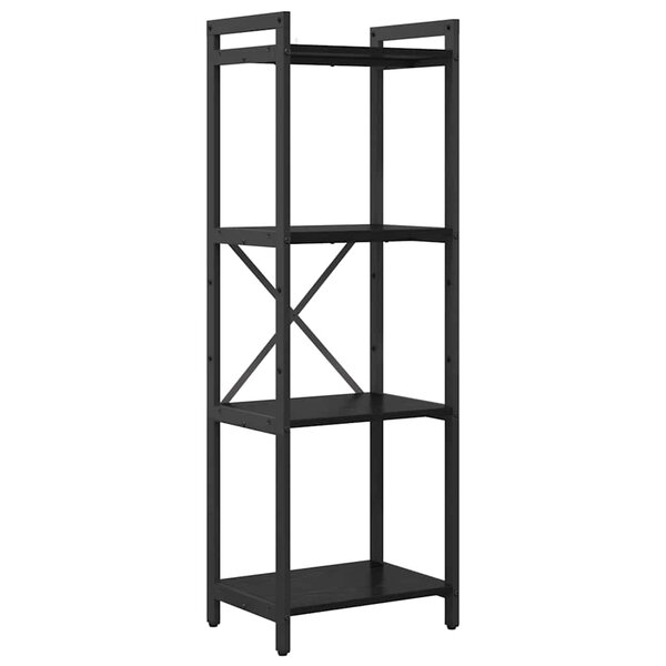 vidaXL Bibliothèque Chêne noir 40 x 30 x 118 cm Bois d'ingénierie