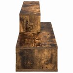 vidaXL SupportmuralpourTV 150x25x28 5cm Bois d'ingénierie