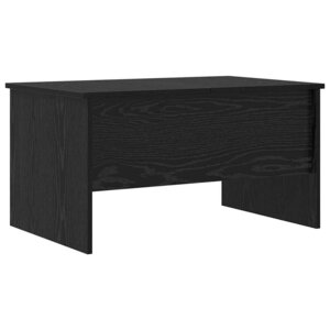 vidaXL Table basse Chêne noir 102 x 50 5 x 46 5 cm Bois d'ingénierie