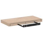 vidaXL Étagères flottantes 2 Pièces 50x23 5x4 cm bois d'ingénierie