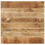 vidaXL Table à manger Bois de manguier massif 82x80x76 cm