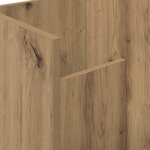 vidaXL Étagère à magazines Chêne artisanal 35 x 35 x 45 cm