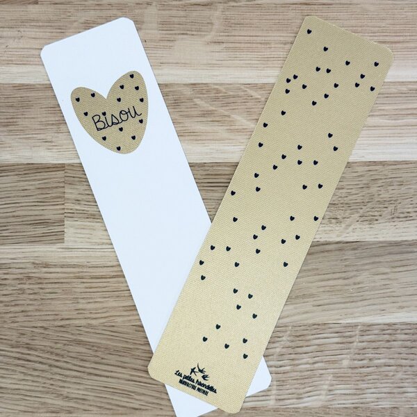 Marque-pages - Bisou