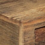 vidaXL Table de chevet 40 x 35 x 40 cm bois de récupération massif
