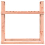 vidaXL Support pour bois de chauffage 110x35x108 5 cm Bois de douglas