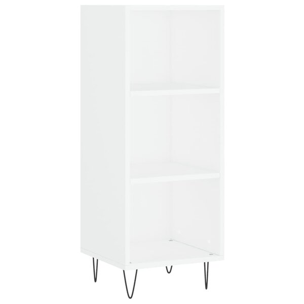vidaXL Buffet blanc 34 5x32 5x90 cm bois d'ingénierie